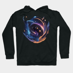 Milky Way galaxy Hoodie